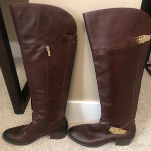 Vince Camuto Knee High Riding Boots - Leather - Size 11M (41)